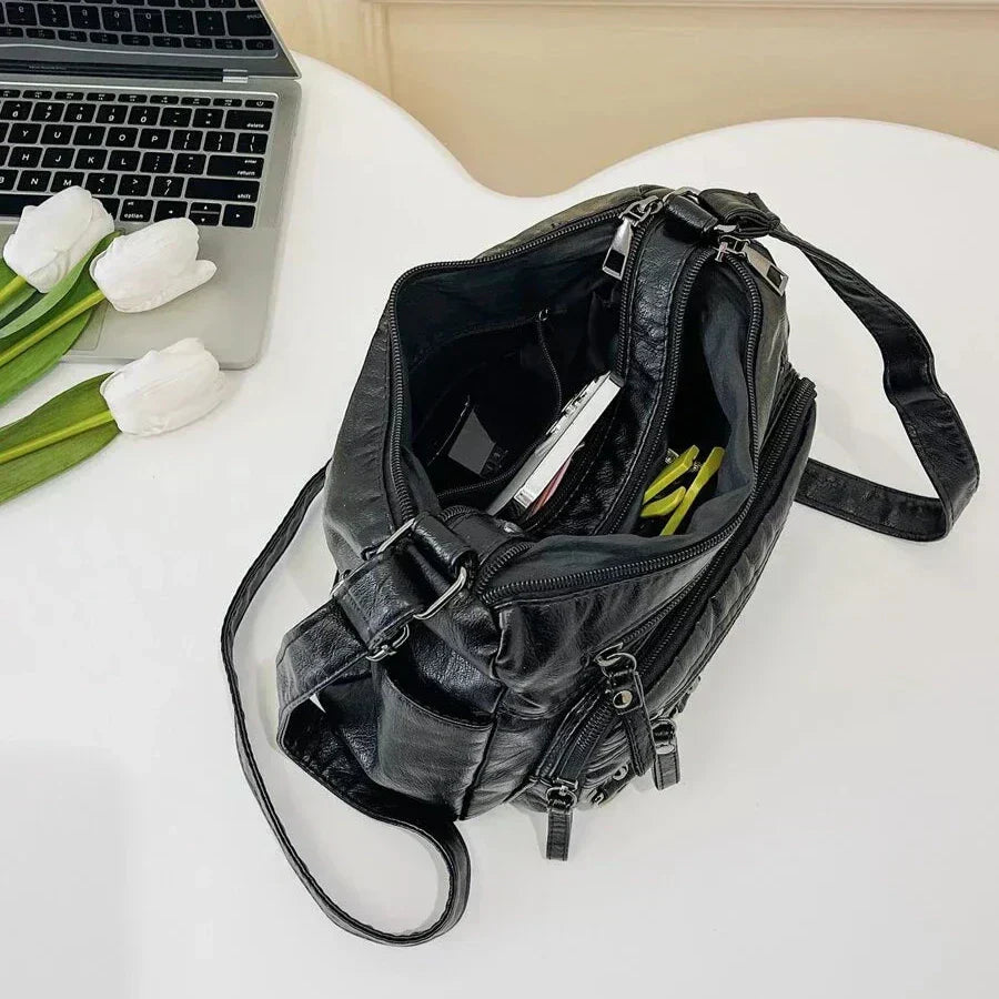 María - Bolsa Hombro Multibolsillos