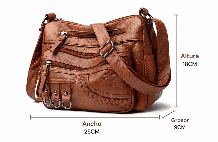 María - Bolsa Hombro Multibolsillos