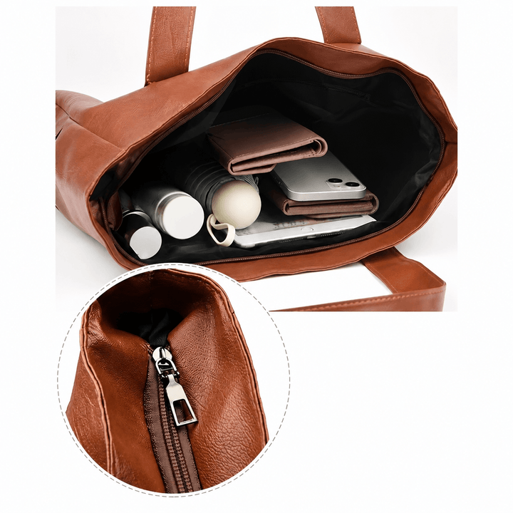 Rosa - Bolsa Tote Lujosa Minimalista