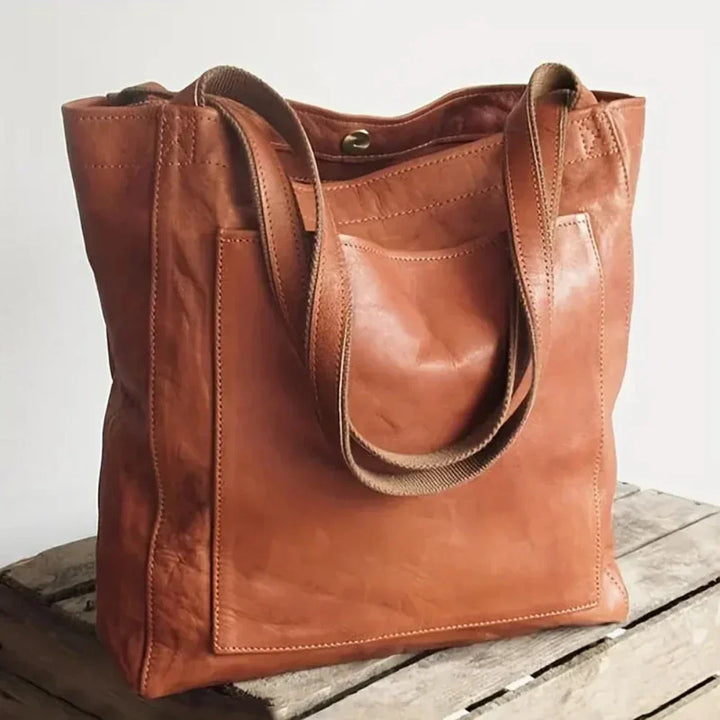 Juana - Bolsa Tote Cuero Minimalista