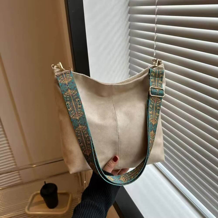 Cecilia - Bolsa Hombro Correa Étnica Ancha