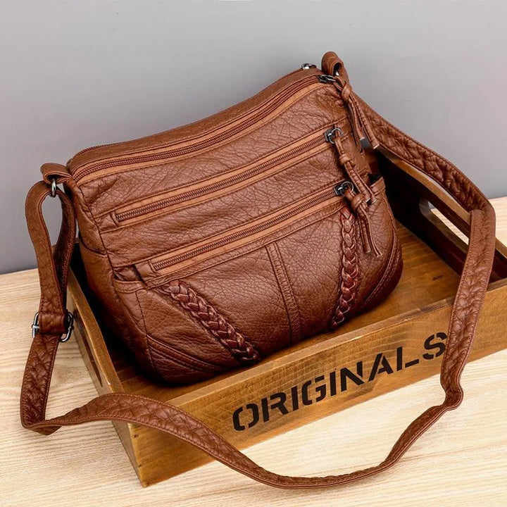 Gloria - Bolsa Cruzada Detalle Trenzado