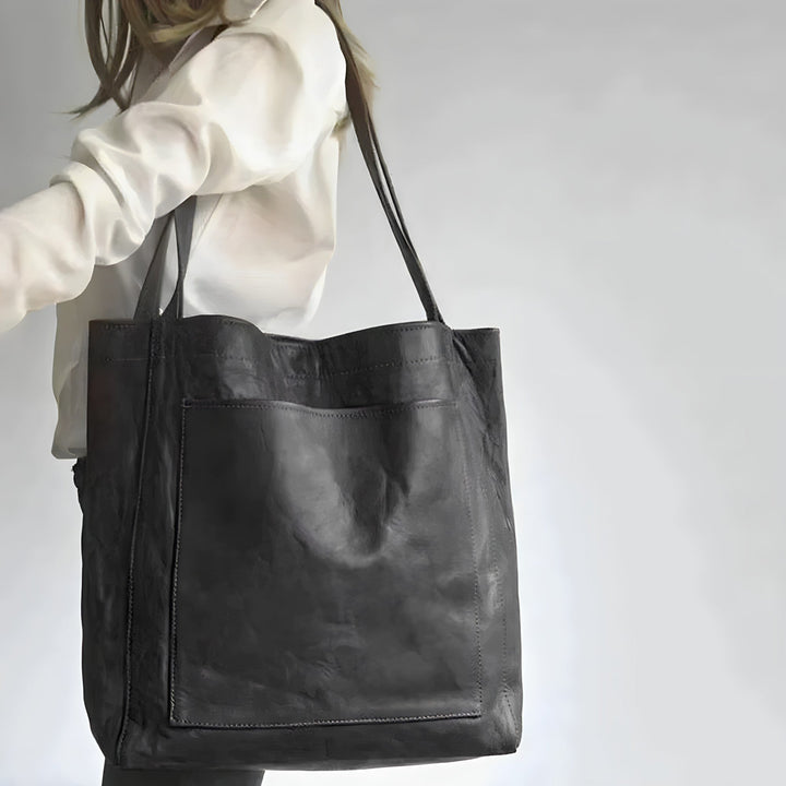 Juana - Bolsa Tote Cuero Minimalista